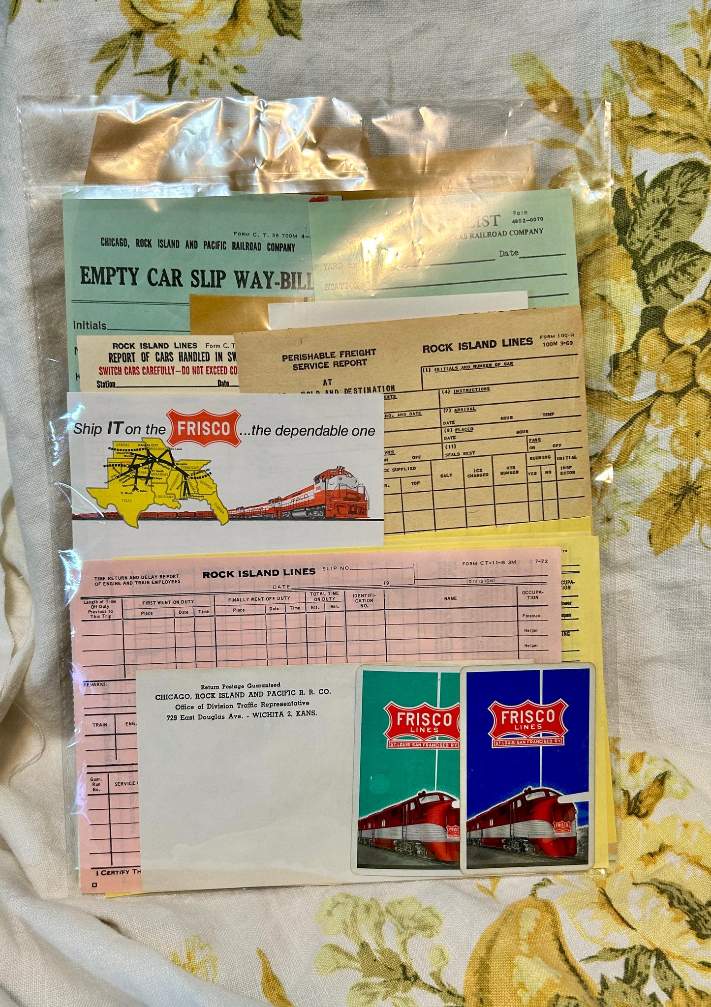 Vintage Railroad Ephemera