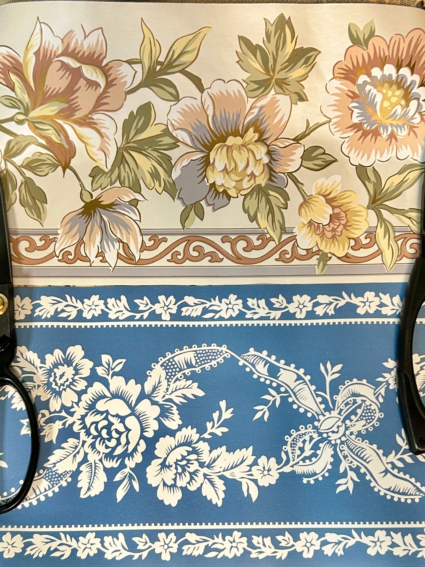 Vintage Wallpaper Pack - 6 Floral Borders