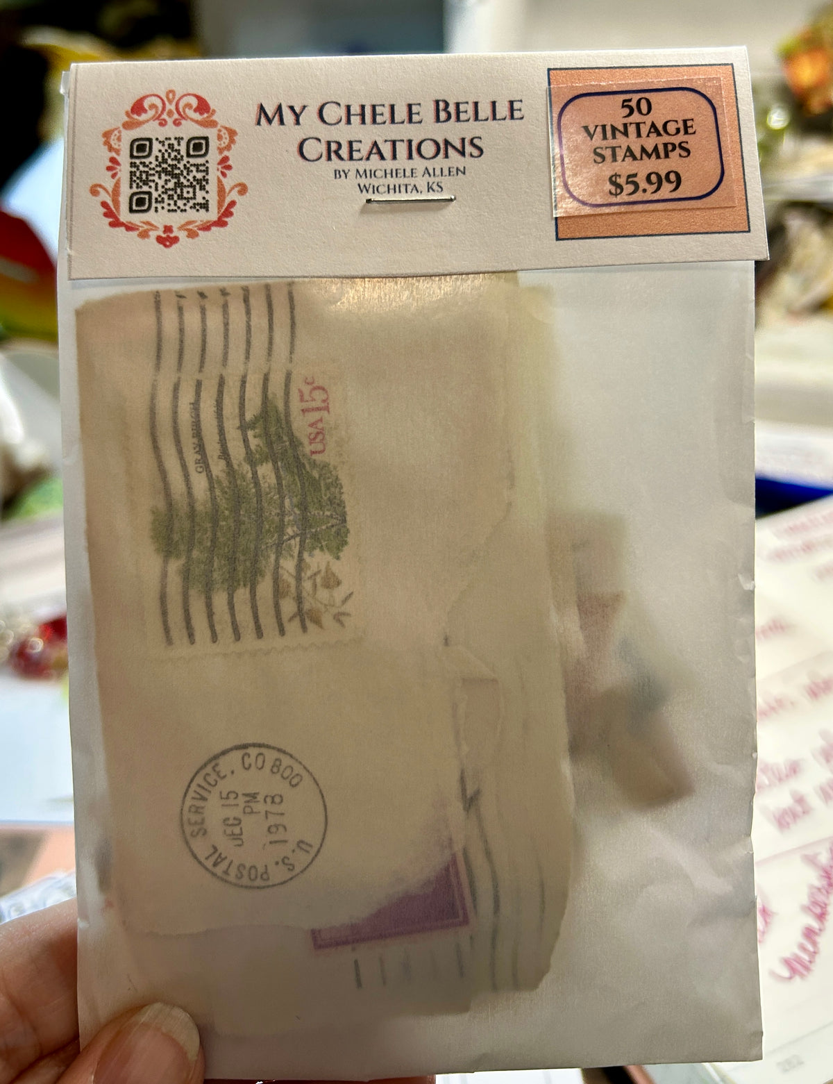 50 vintange stamps - canceled and new