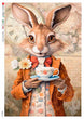Rabbit with his Tea