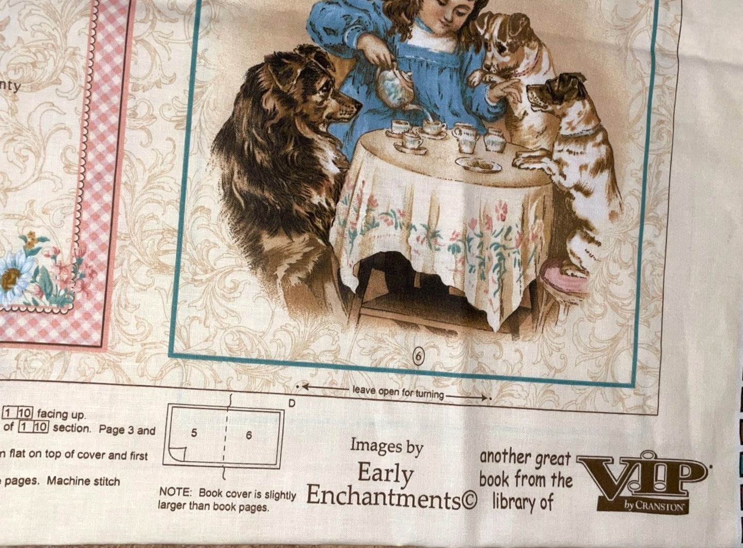 Learning to Pray Fabric Panel