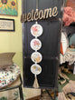 **SOLD** Welcome Fall hanger