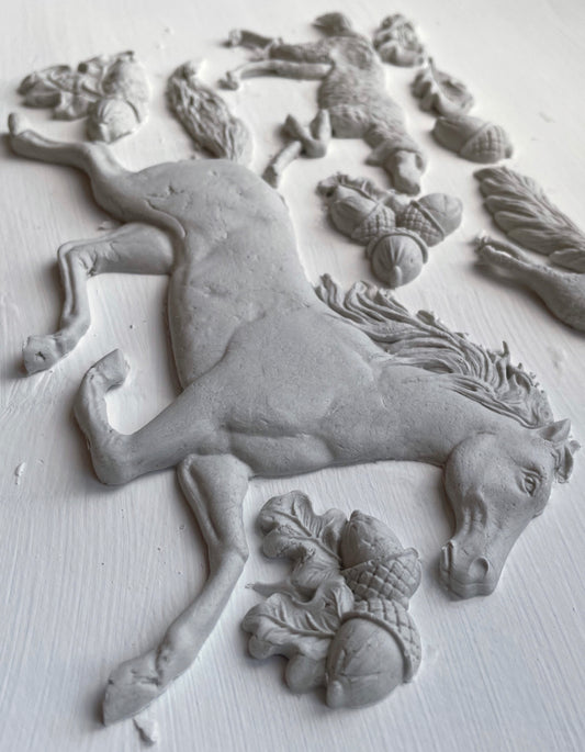 Horse & Hound Decor Mould