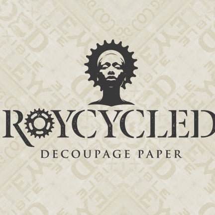 Roycycled decoupage papers