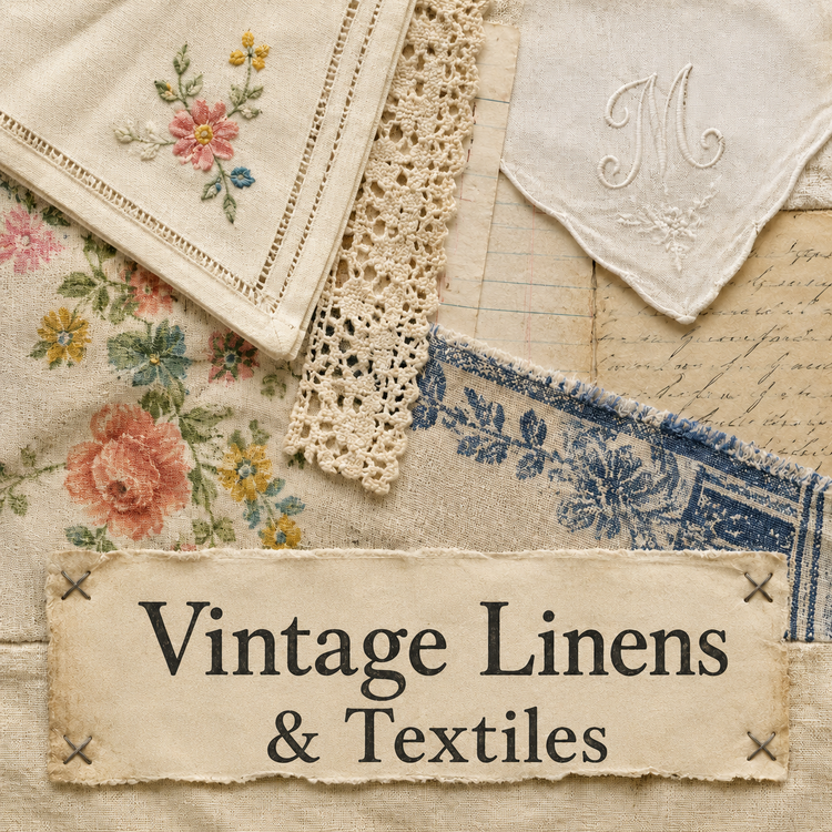 Vintage Linens & Textiles