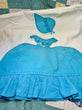 Set of Vintage Blue & White Southern Belle pillow cases
