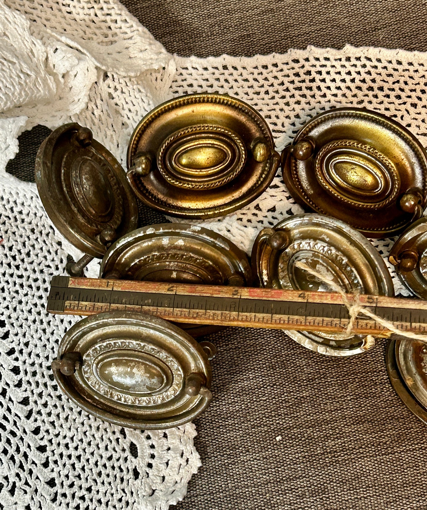 Vintage Drawer Pulls - Small