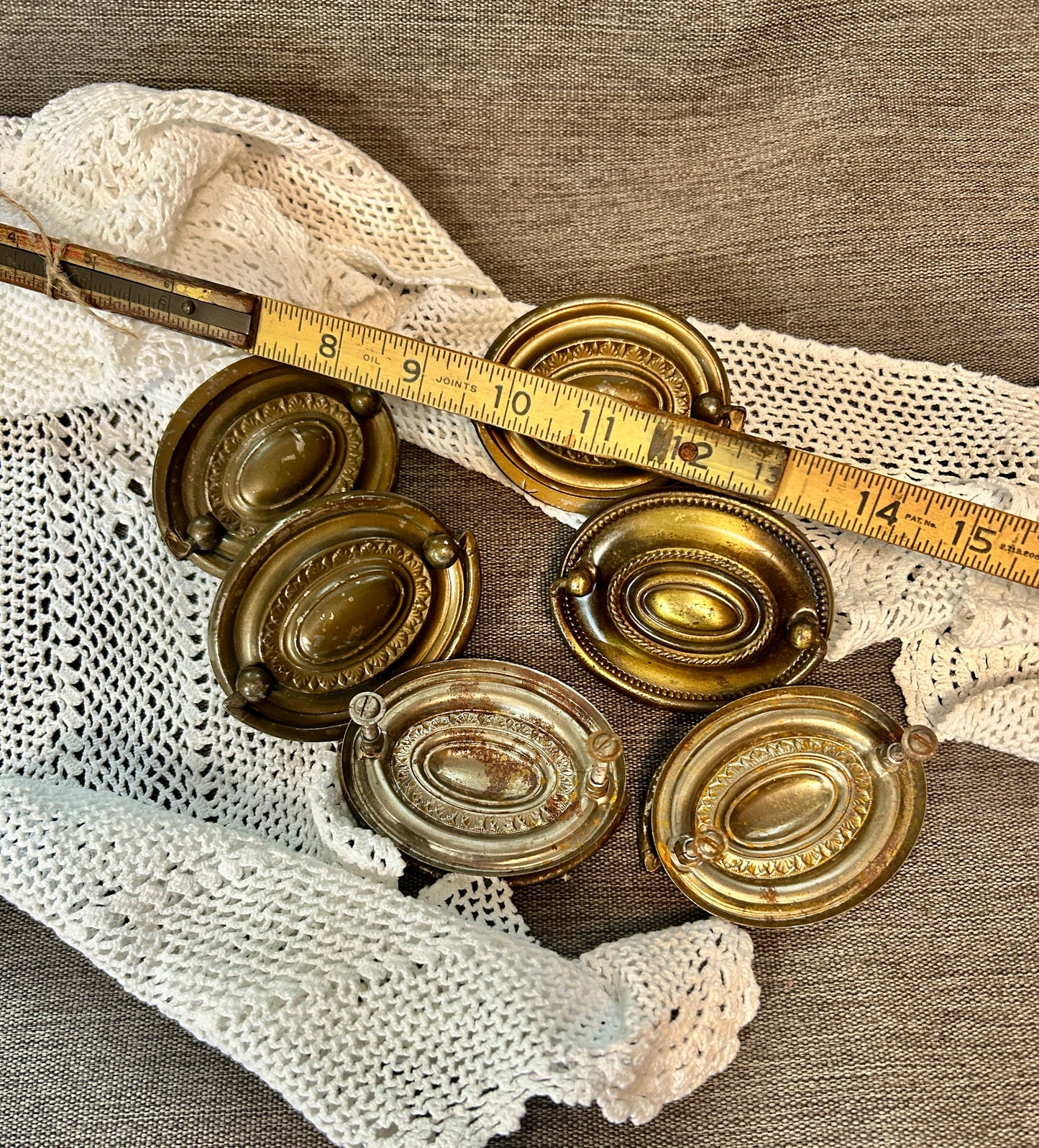 Vintage Drawer Pulls - Large