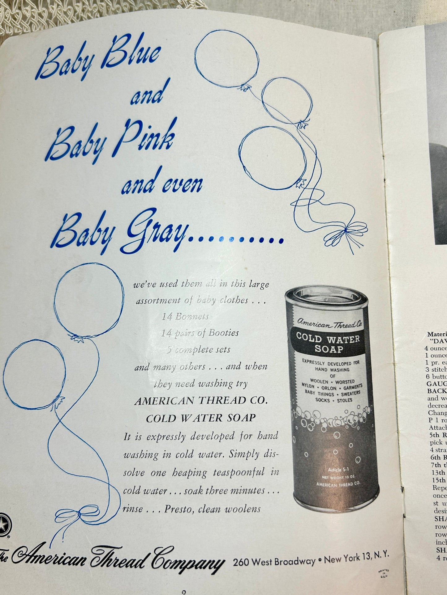 4 Vintage Crochet "Magazines"