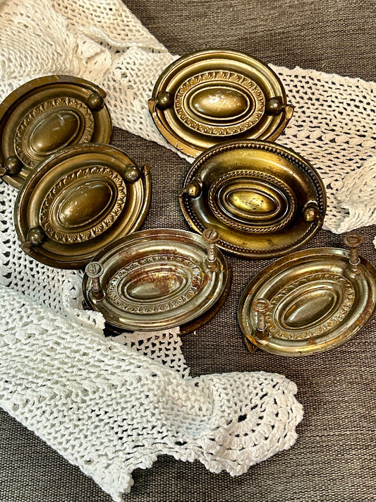Vintage Drawer Pulls - Large