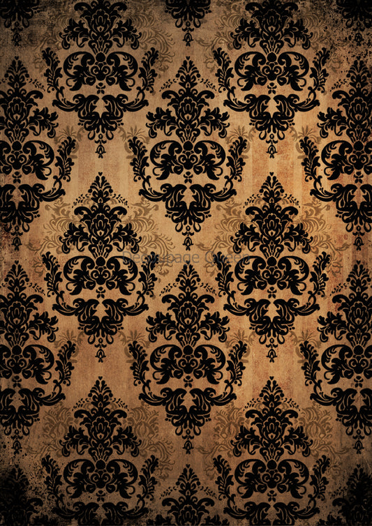 Gothic Damask Vellum