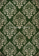 Christmas Damask GREEN