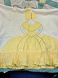 Set of Vintage Yellow & White Southern Belle pillow cases