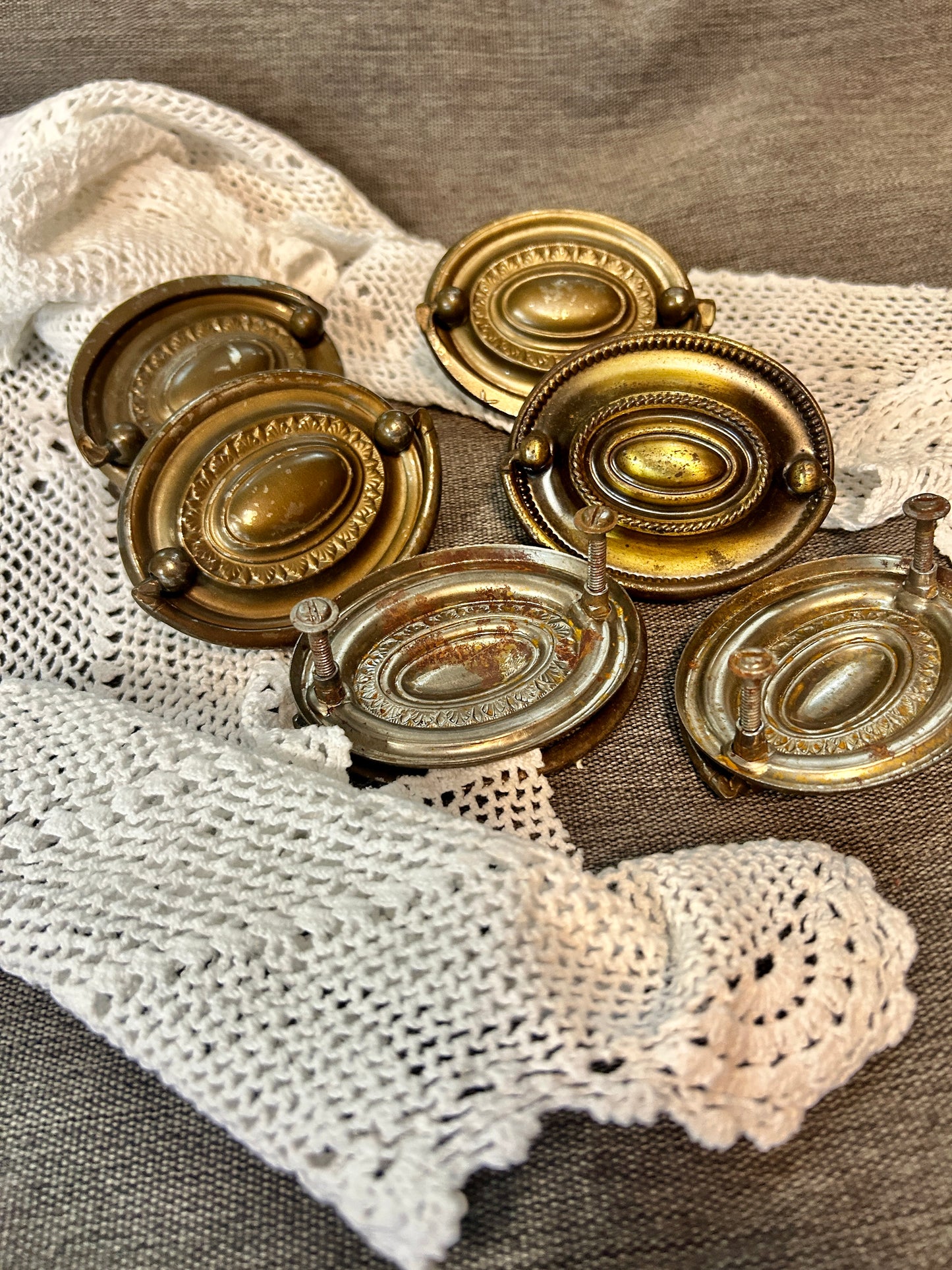 Vintage Drawer Pulls - Large