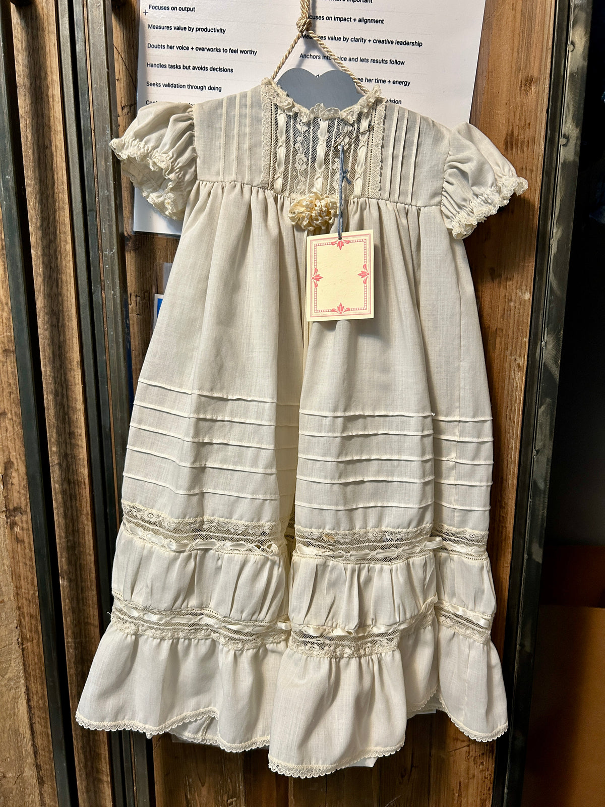 Vintage Christening Gown