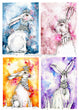 Toni Burt Hares 4 pack
