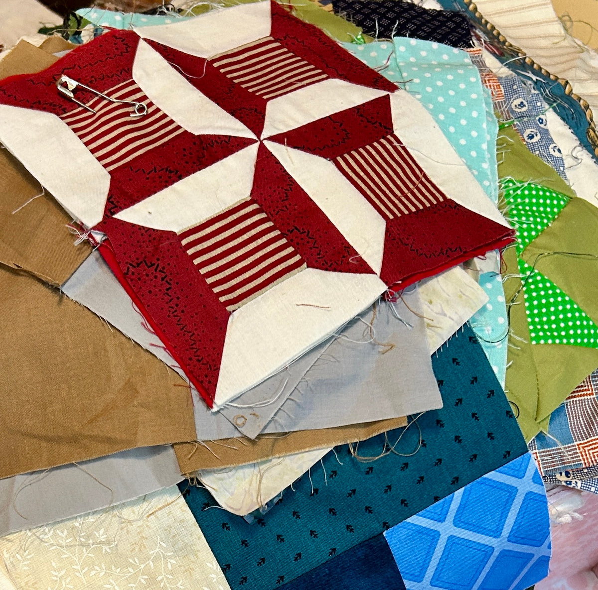 Vintage Quilt Squares $2.50 ea - 3 for $6