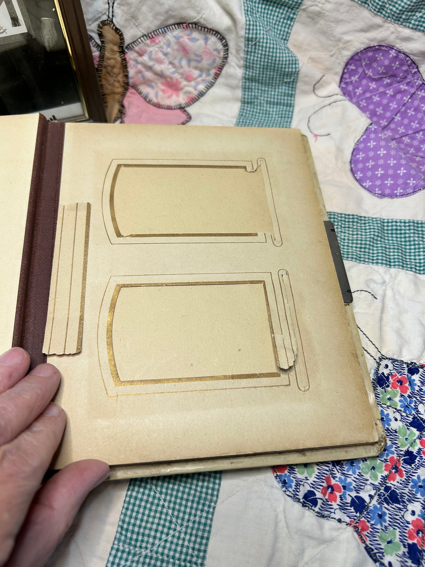 Photo Album - 1800’s w/ cabinet cards & negatives