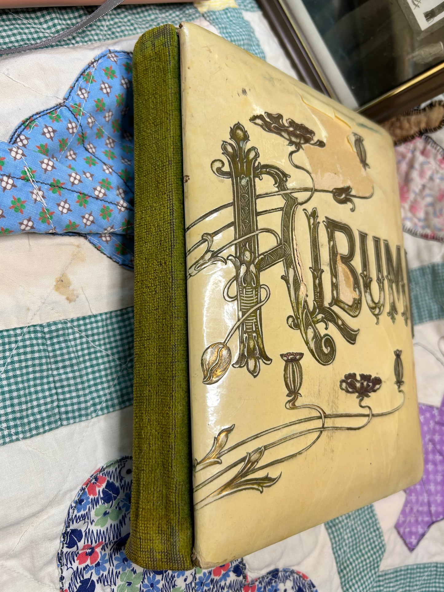 Photo Album - 1800’s w/ cabinet cards & negatives