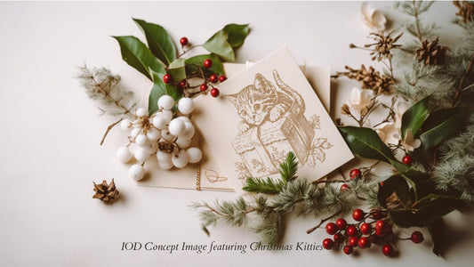 Iron Orchid Designs Christmas Kitties