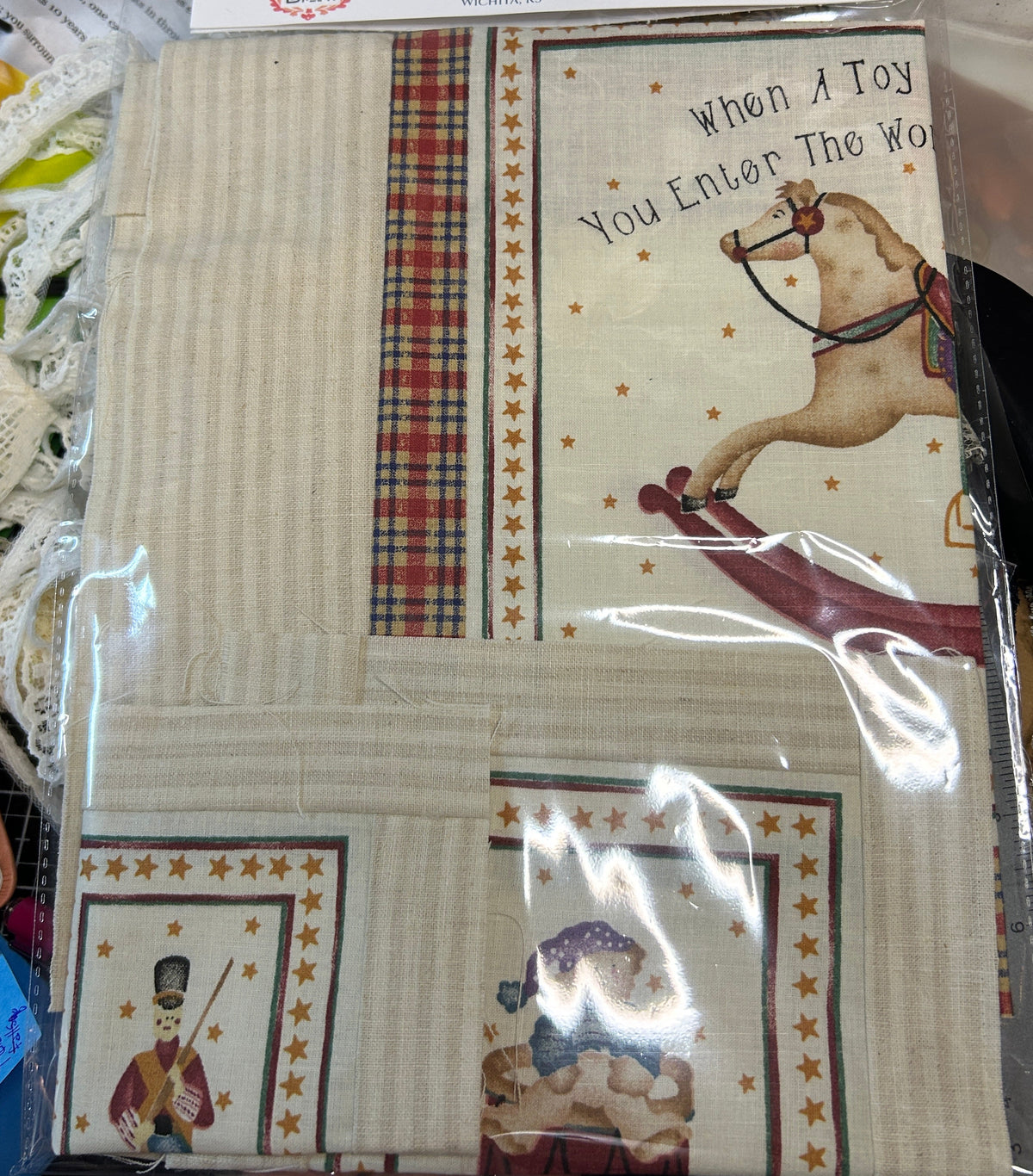 3 Christmas theme Quilt Blocks