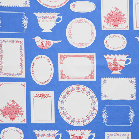 Something Blue Labels & Ornaments fat quarter