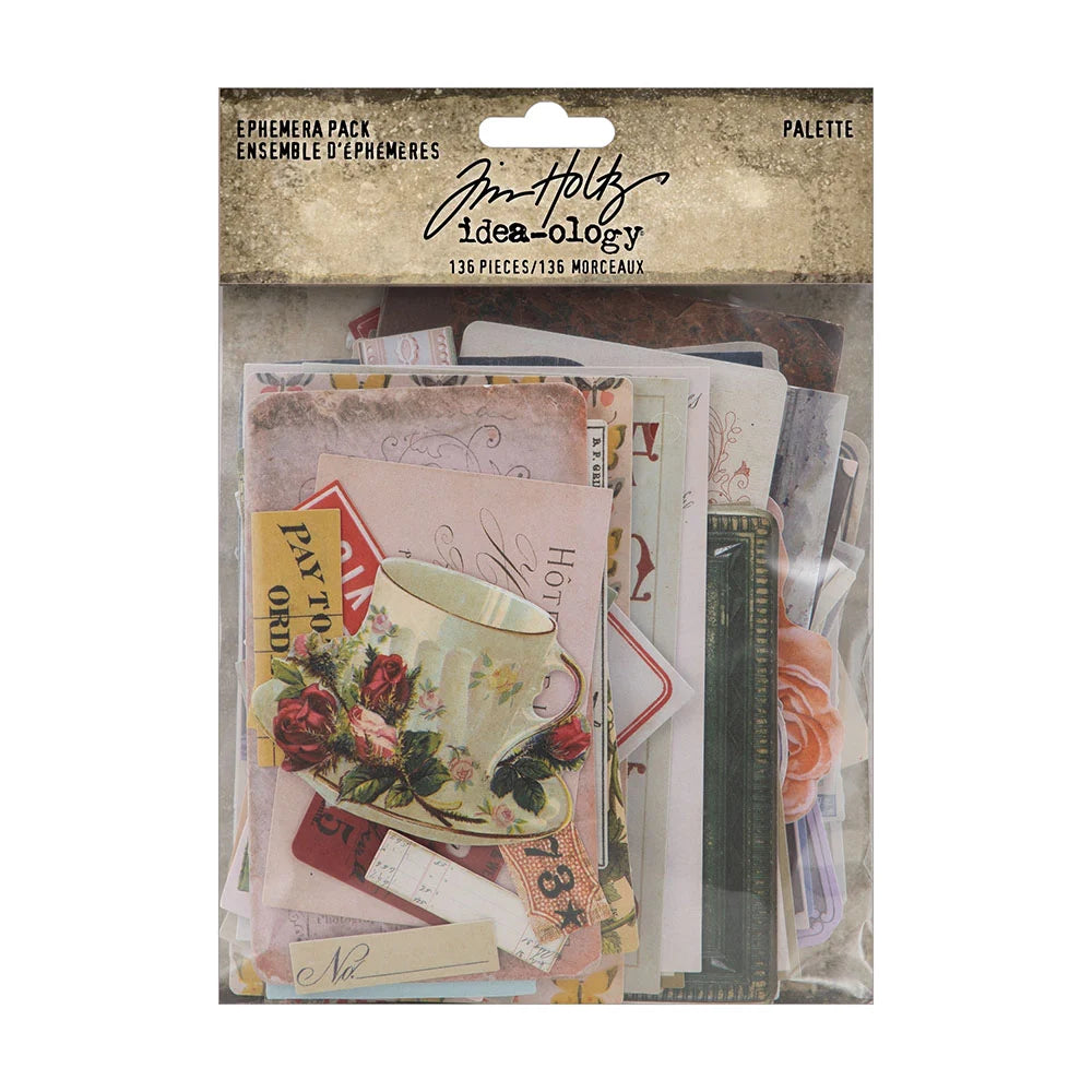 Idea-ology - Tim Holtz - Large Ephemera - Palette