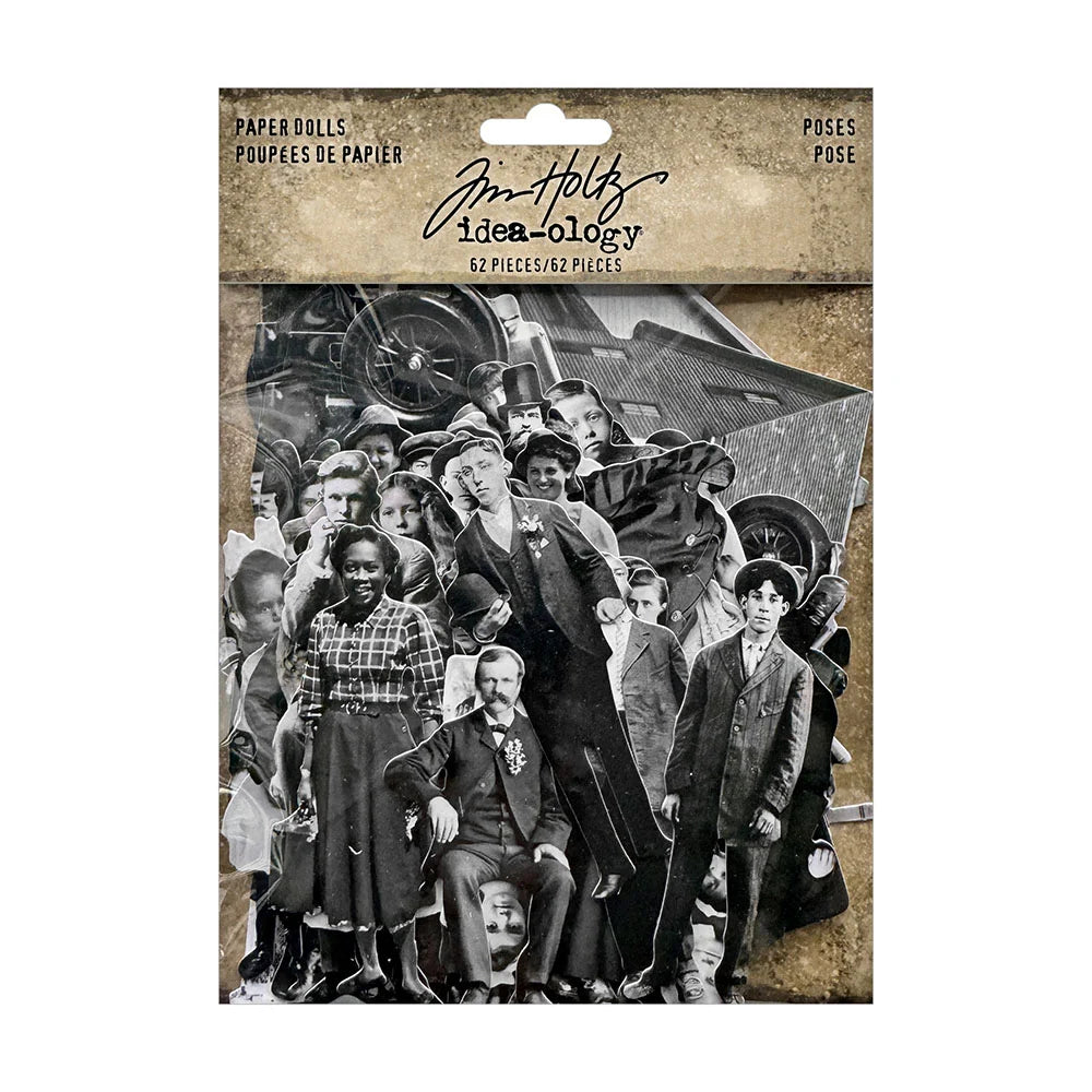 Tim Holtz Paper Dolls - Poses