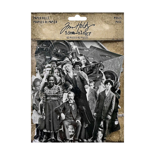 Tim Holtz Paper Dolls - Poses
