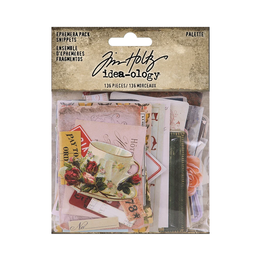Tim Holtz Ephemera, Palette Snippets