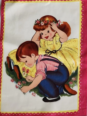 "A Child's Life" by Michael Miller Fabric - Panel Blocks