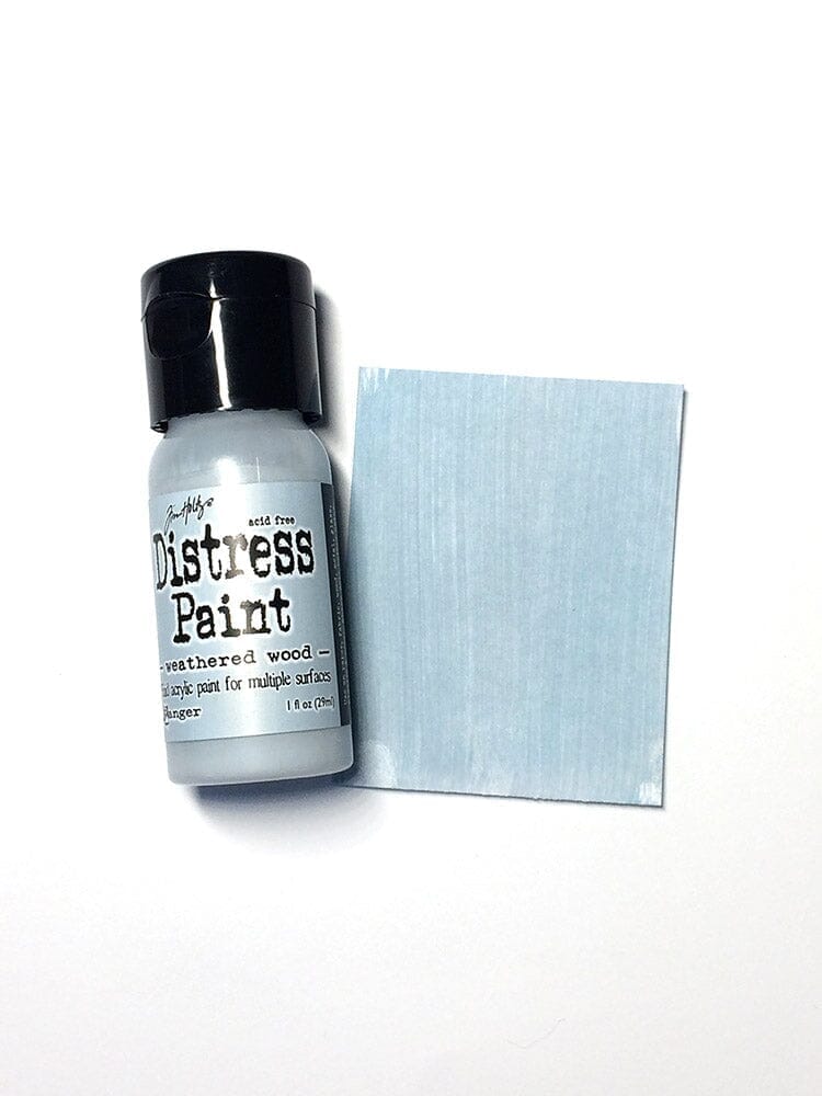 Tim Holtz Distress Flip Top Paint Weathered Wood, 1oz