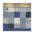 Tim Holtz 6 x 6 scrapbook paper - Indigo