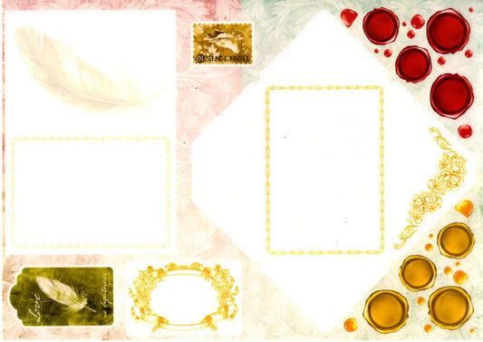 Vintage Birds Collection Vellum Paper Pack