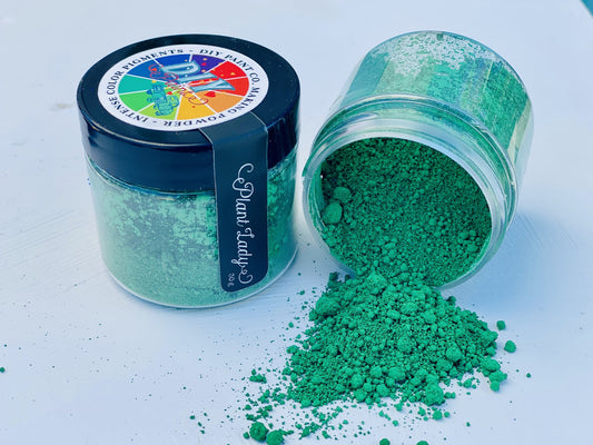 Plant Lady Making Powder