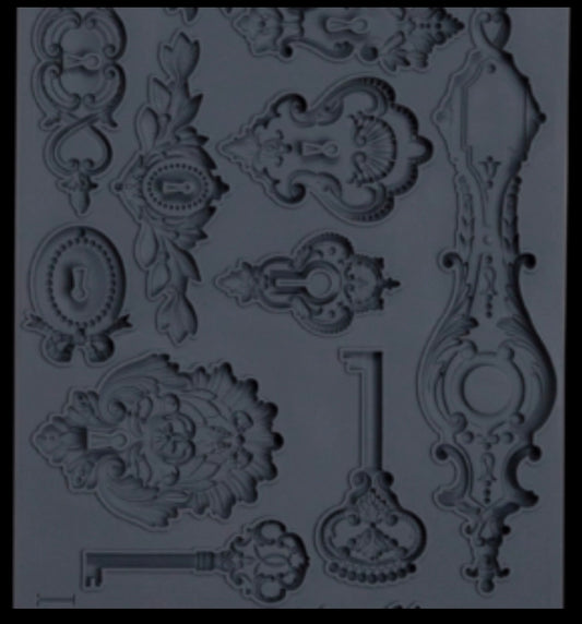 Lock & Key Decor Mould