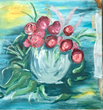 Thoughts of Flowers - Finger Painting