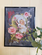 Framed canvas board Plant Lady