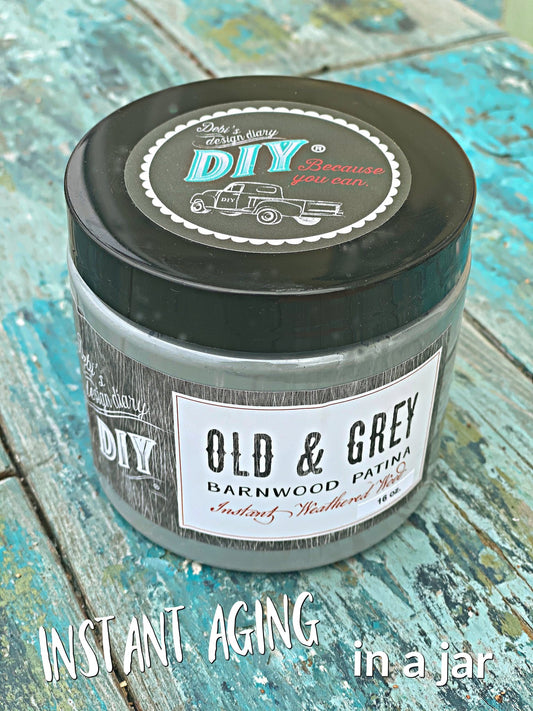 Old & Grey DIY Barnwood Liquid Patina